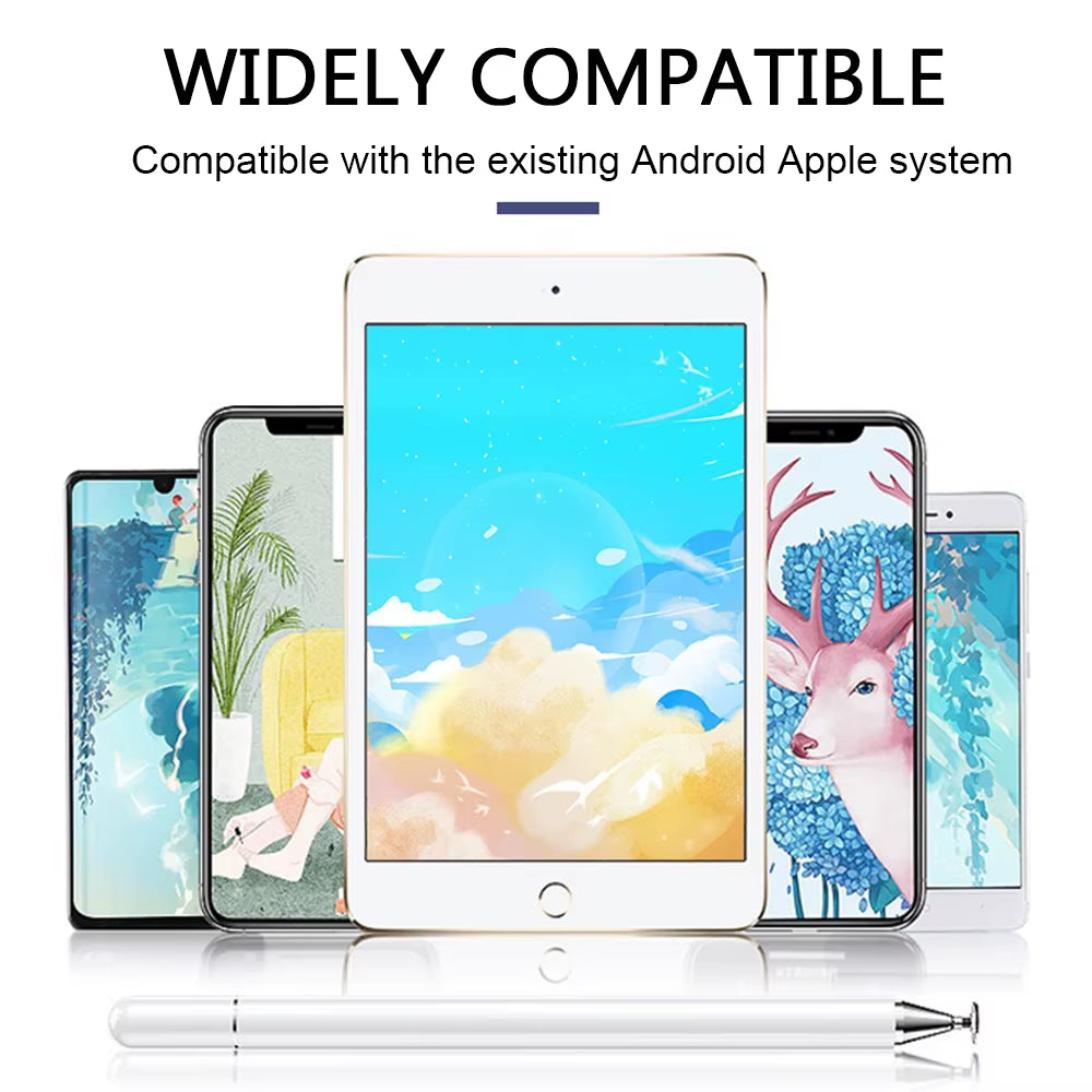 3 in 1 Stylus Pen for Ios Android Touch Pen Drawing Capacitive Pencil for Ipad Samsung Xiaomi Tablet Smart Phone